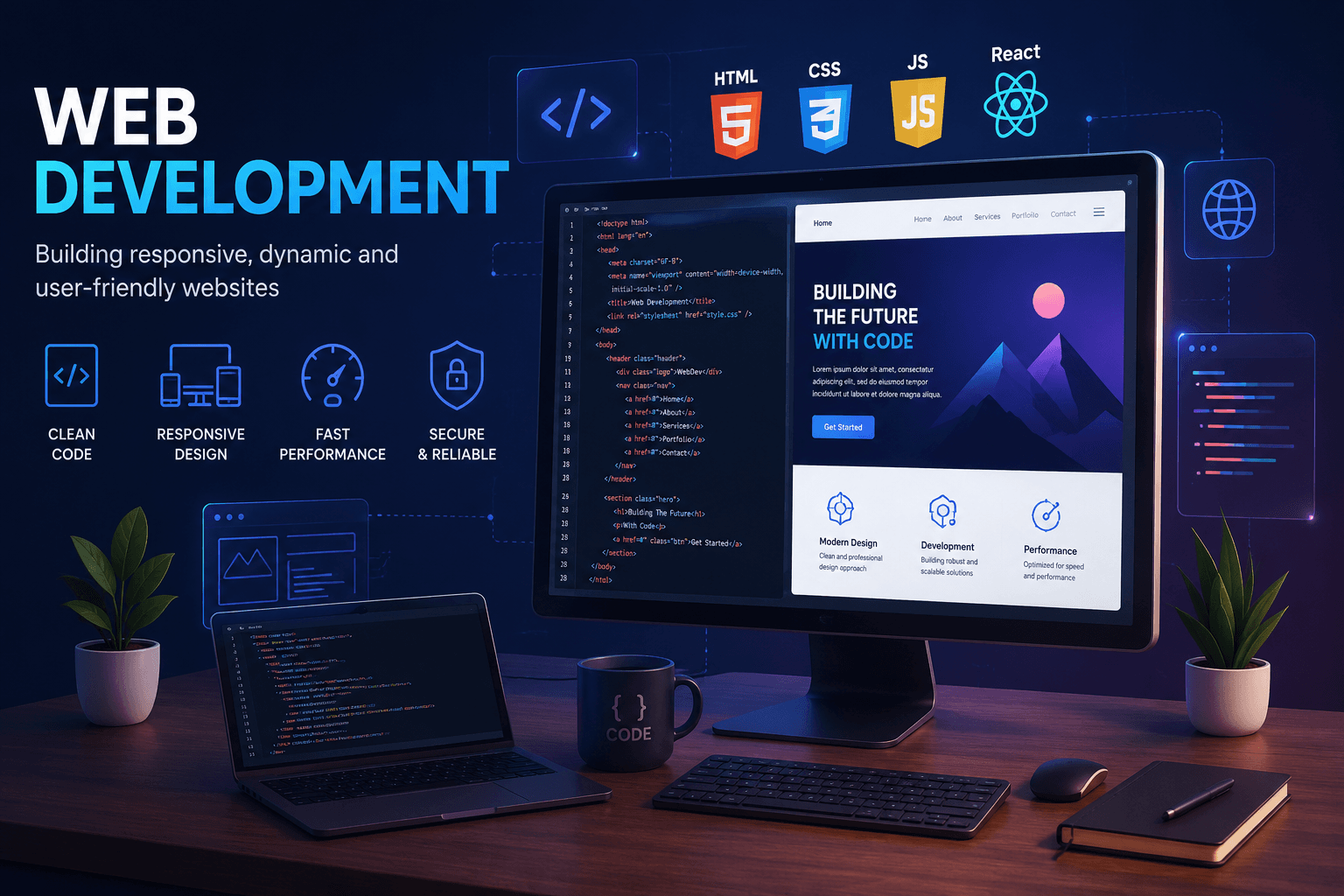 Full Stack Development course banner