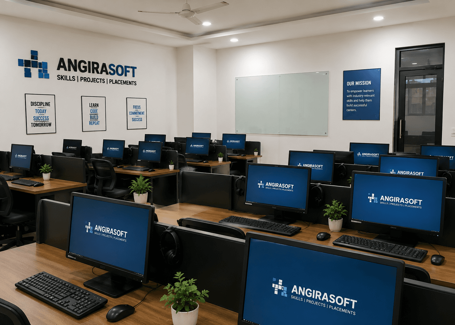 Angirasoft campus infrastructure