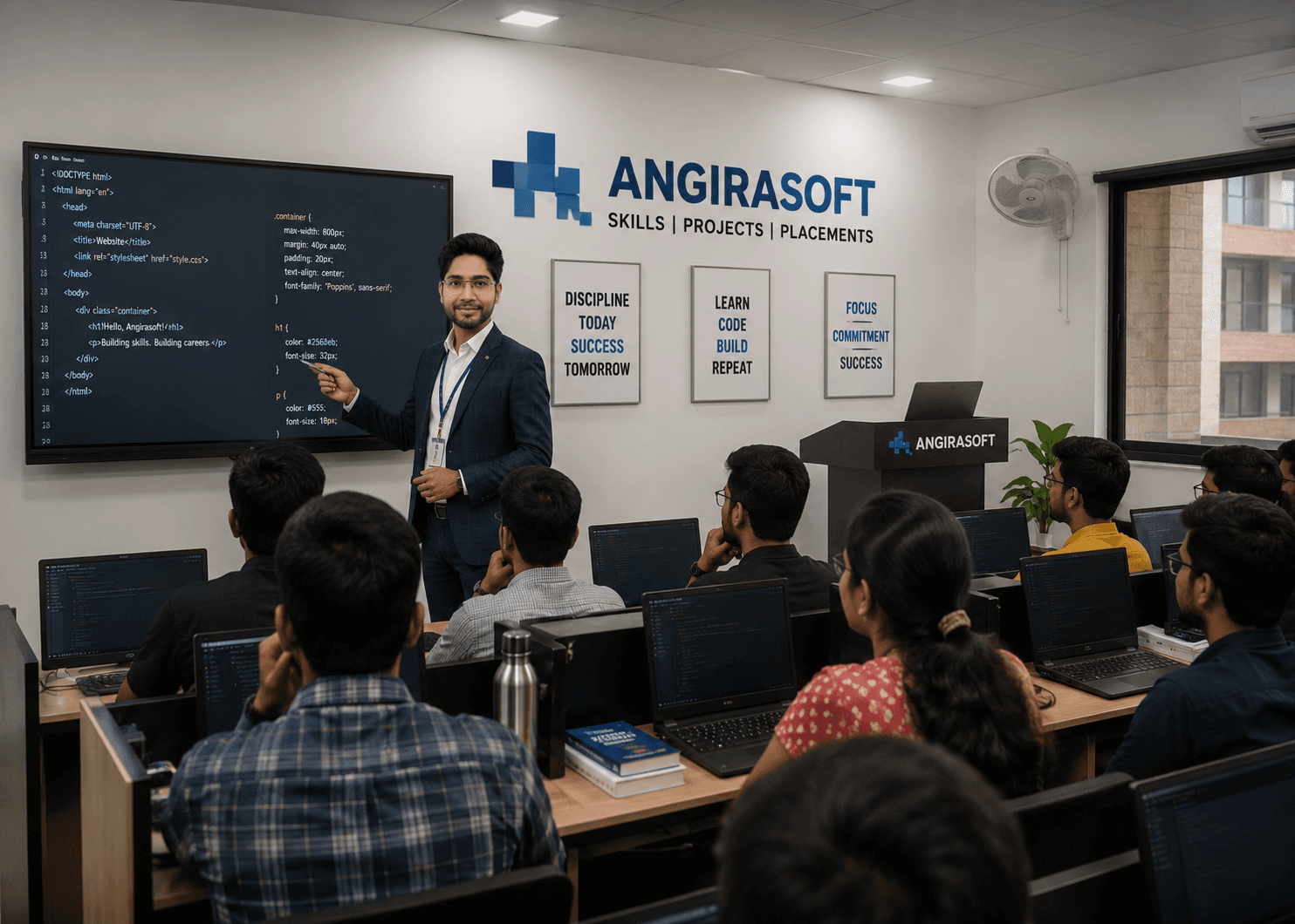 Angirasoft's training journey